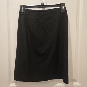 Ann Taylir Stretch Elegant Black Women's Skirt Size 2p